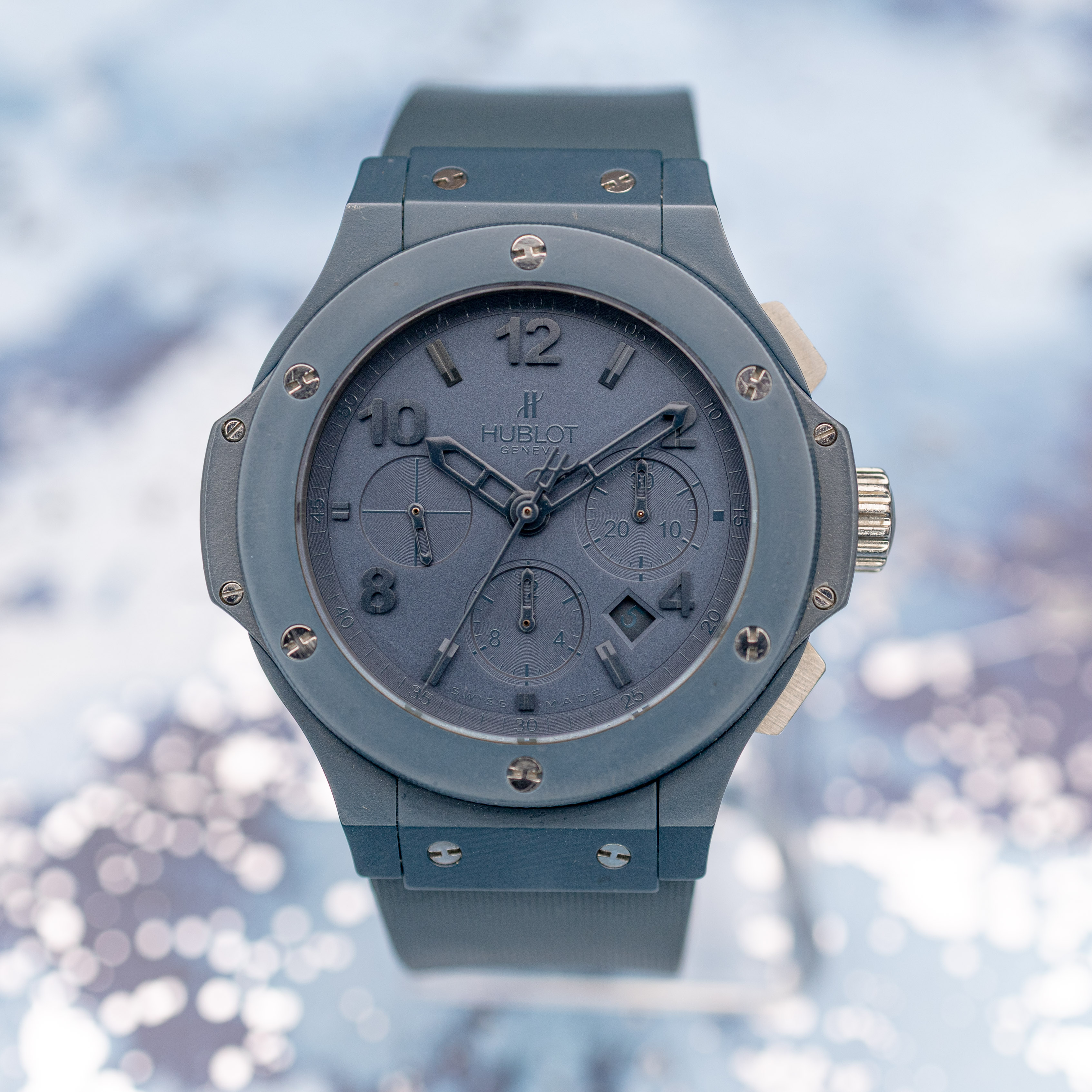 Hublot Limited Edition Big Bang 44mm Chronograph "All Blue"