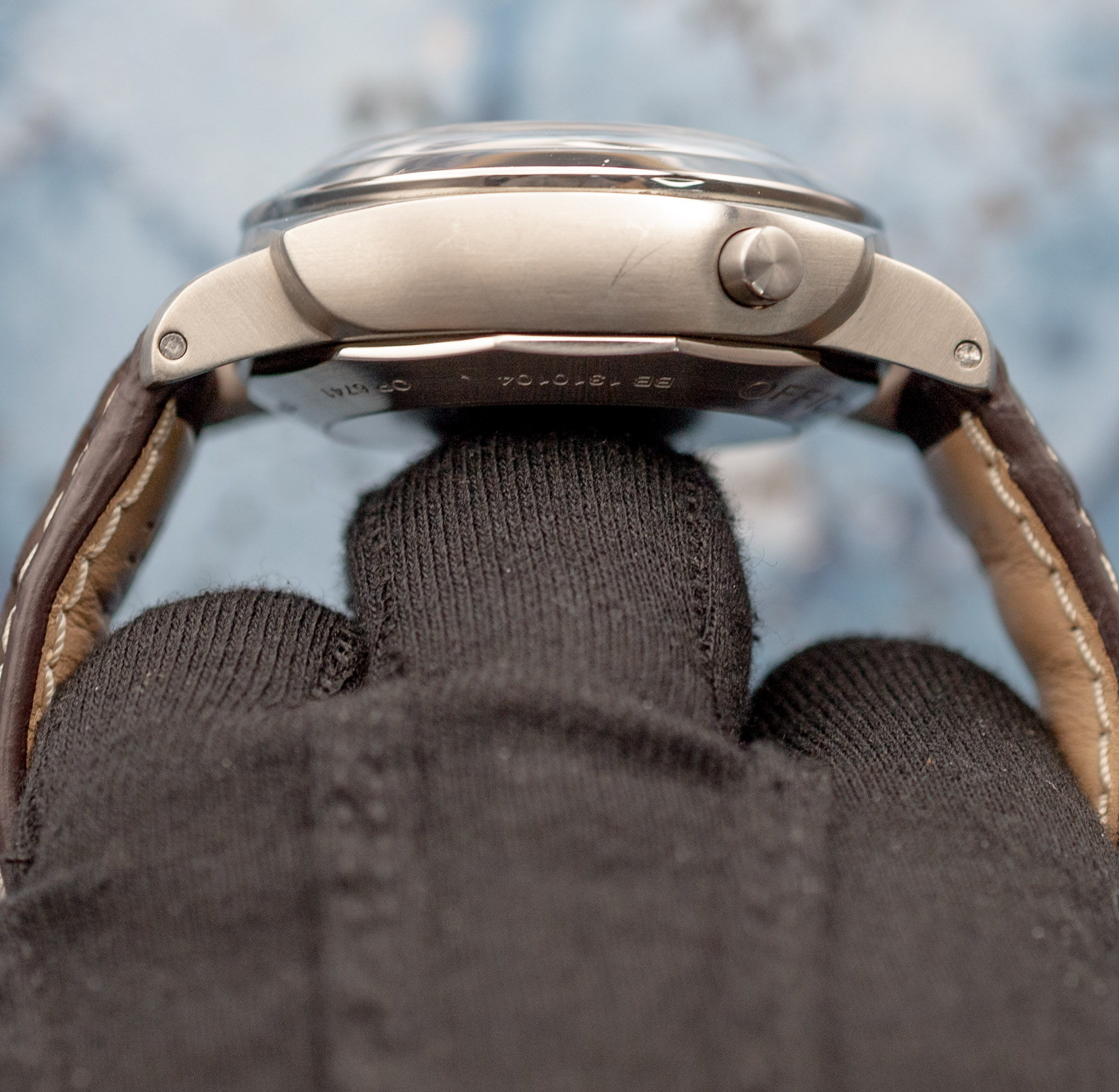 Panerai Luminor 1950 8 Days Chrono Monopulsante Tobacco Dial Titanio - Image 9