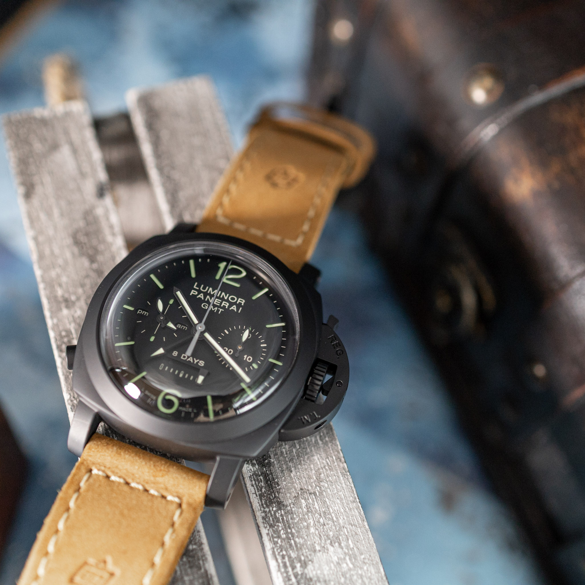 Panerai Luminor 1950 8 Days Chrono Monopulsante GMT Ceramica - Image 9