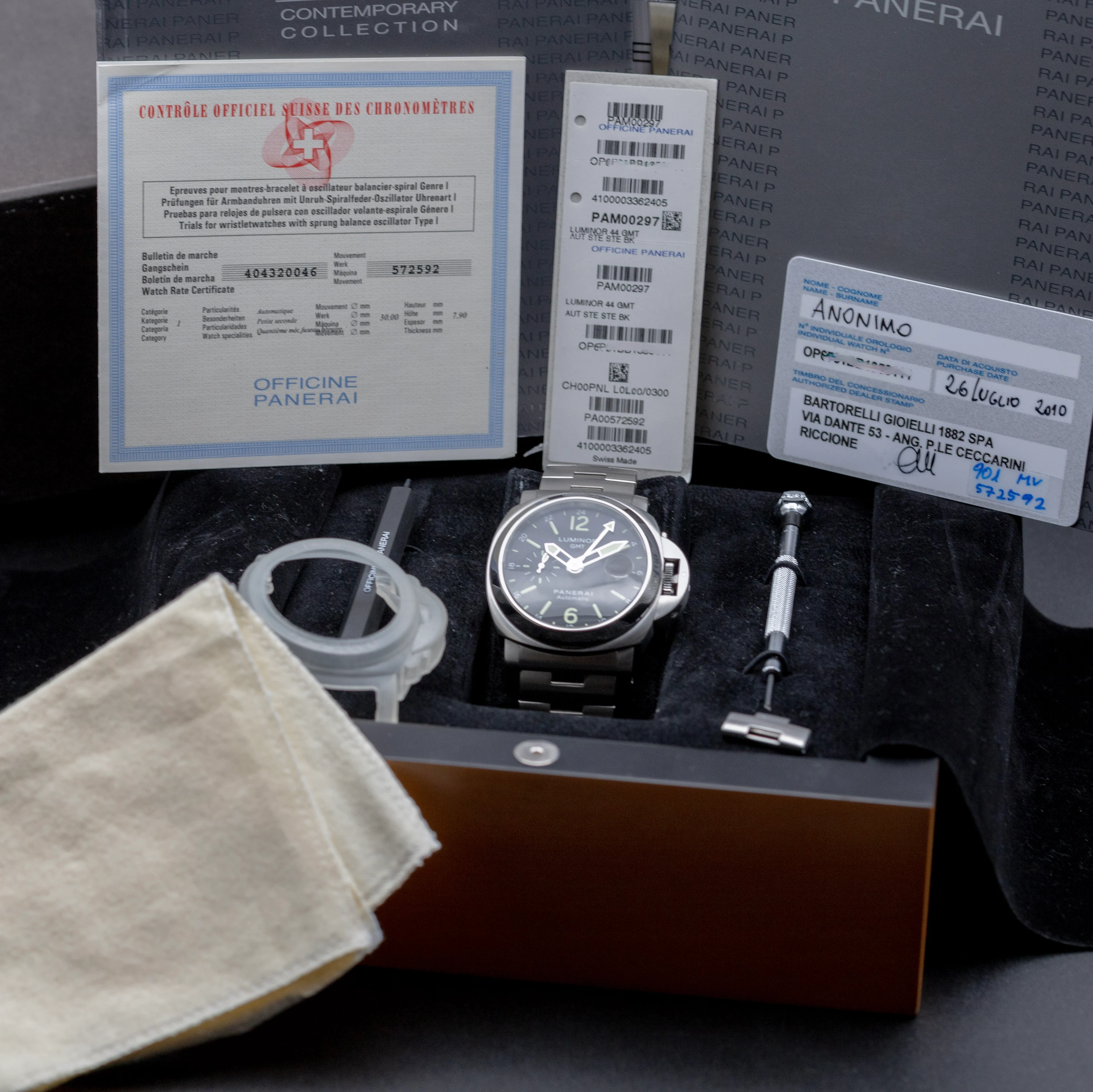 Panerai Luminor GMT Automatic Acciaio - Image 16