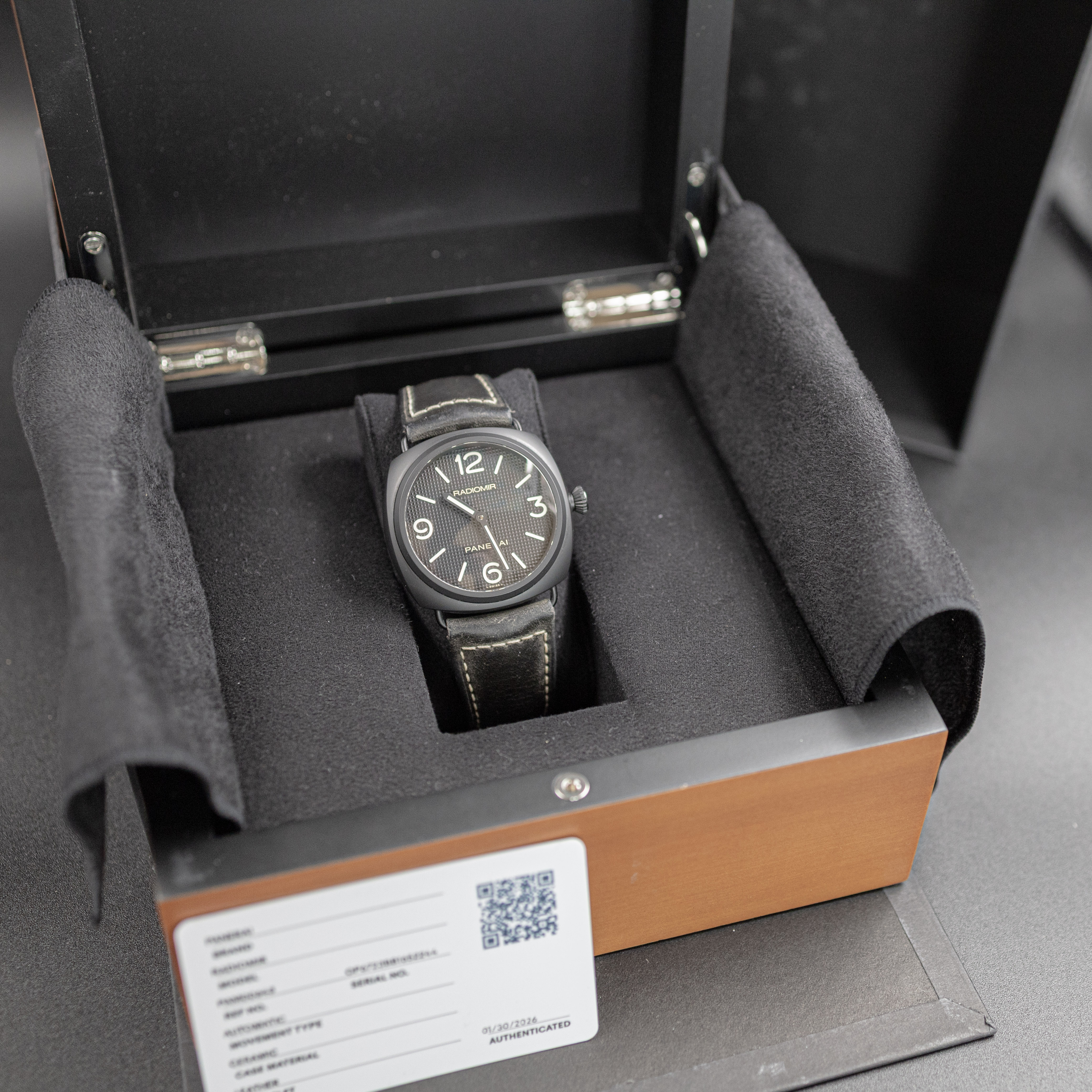 Panerai Radiomir Black Seal Ceramic Hobnail - Image 11