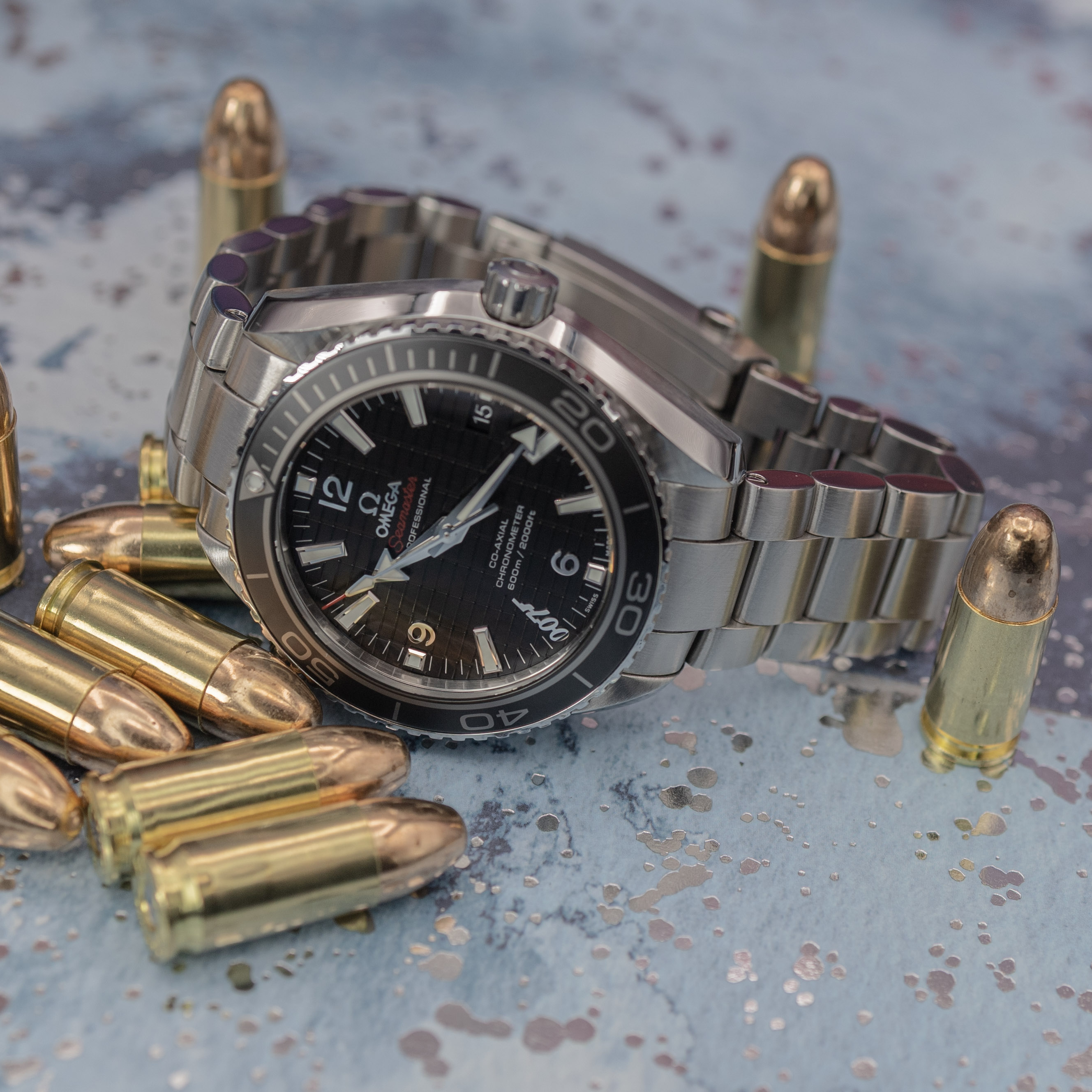Omega Seamaster Planet Ocean 600M SKYFALL 007 Chronometer - Image 12
