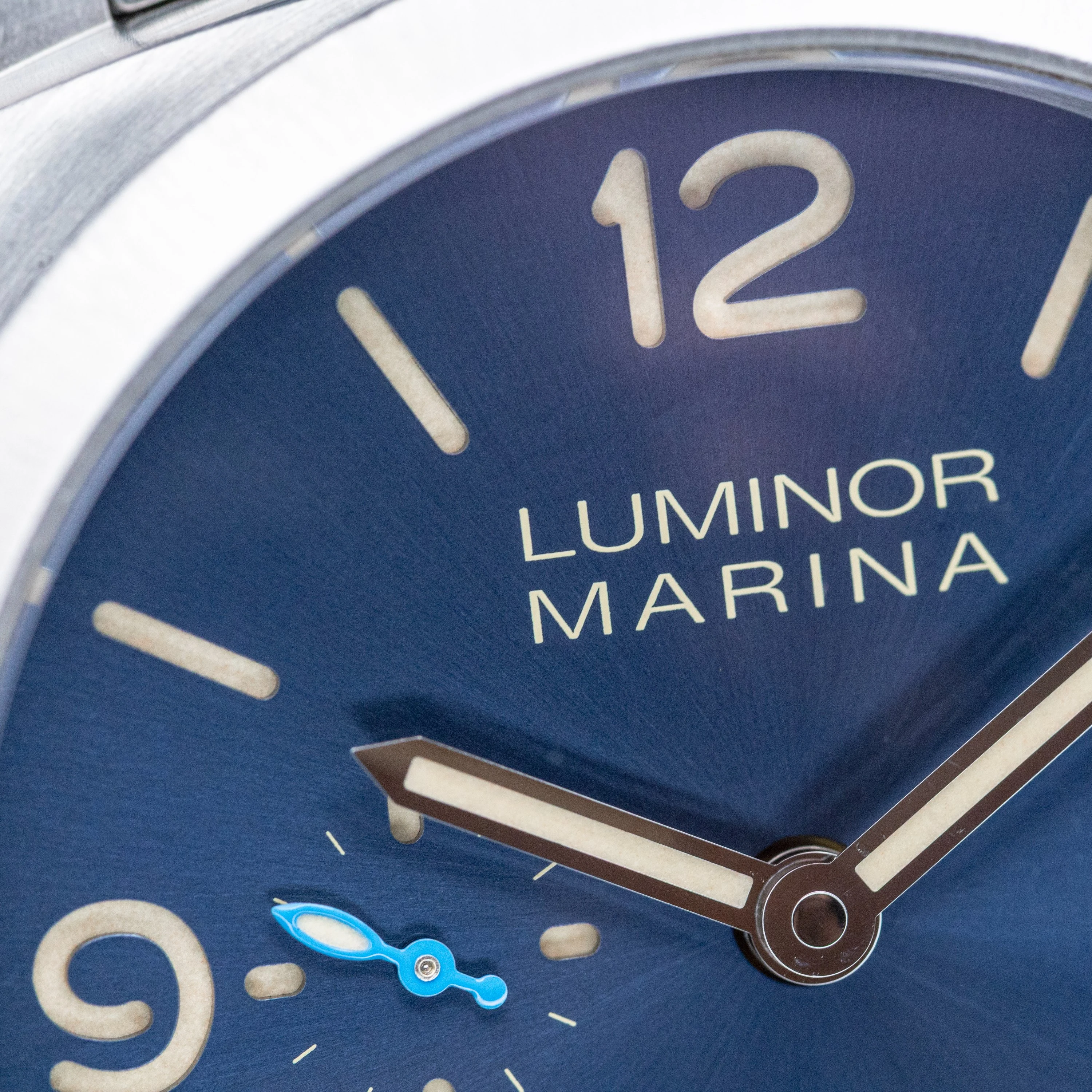 Panerai Luminor 1950 Marina 44 3 Days Automatic Stainless Steel Blue Dial Steel Bracelet - Image 13