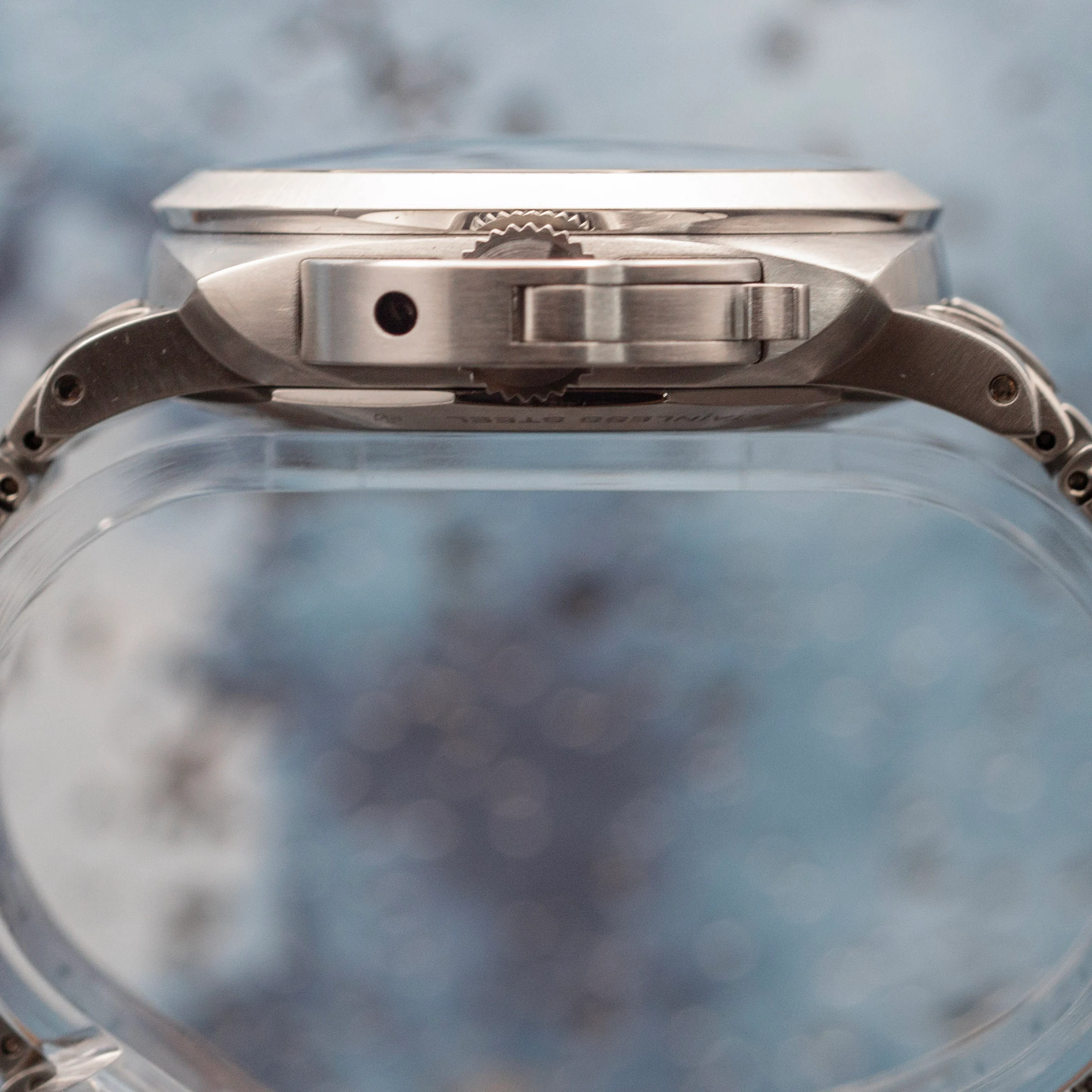 Panerai Luminor 1950 Marina 44 3 Days Automatic Stainless Steel Blue Dial Steel Bracelet - Image 6