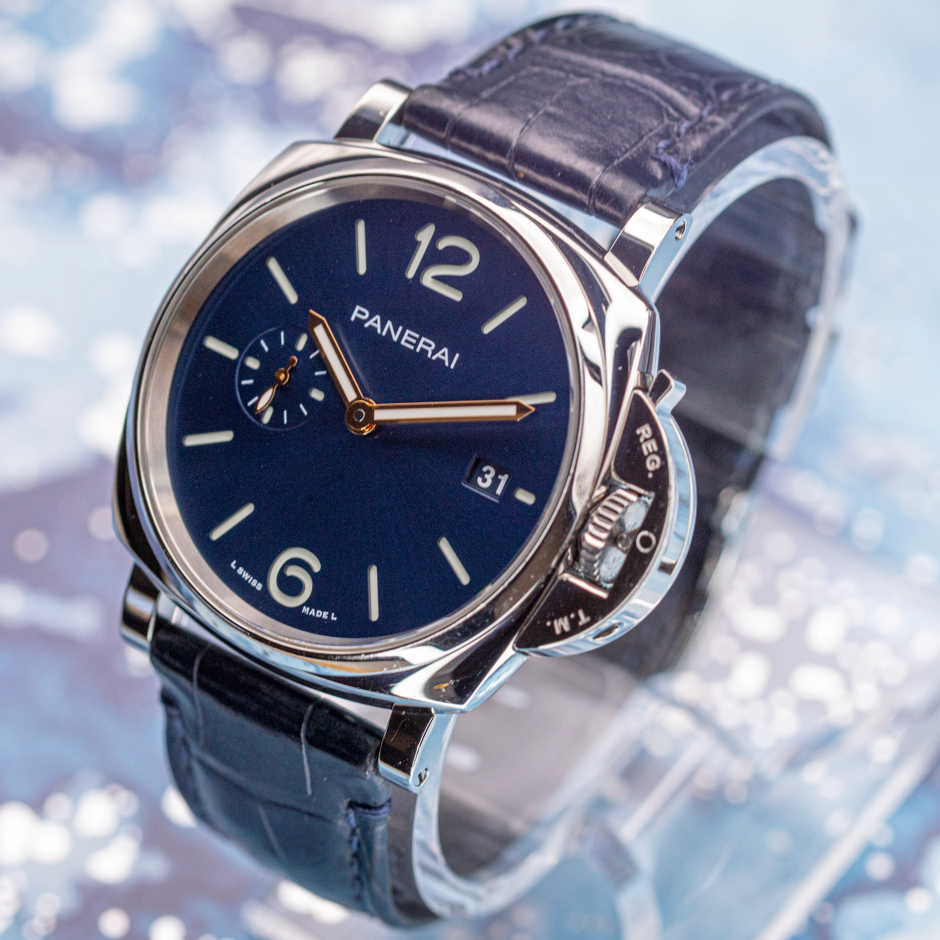 Panerai Luminor Due 42 Blue Dial - Image 8