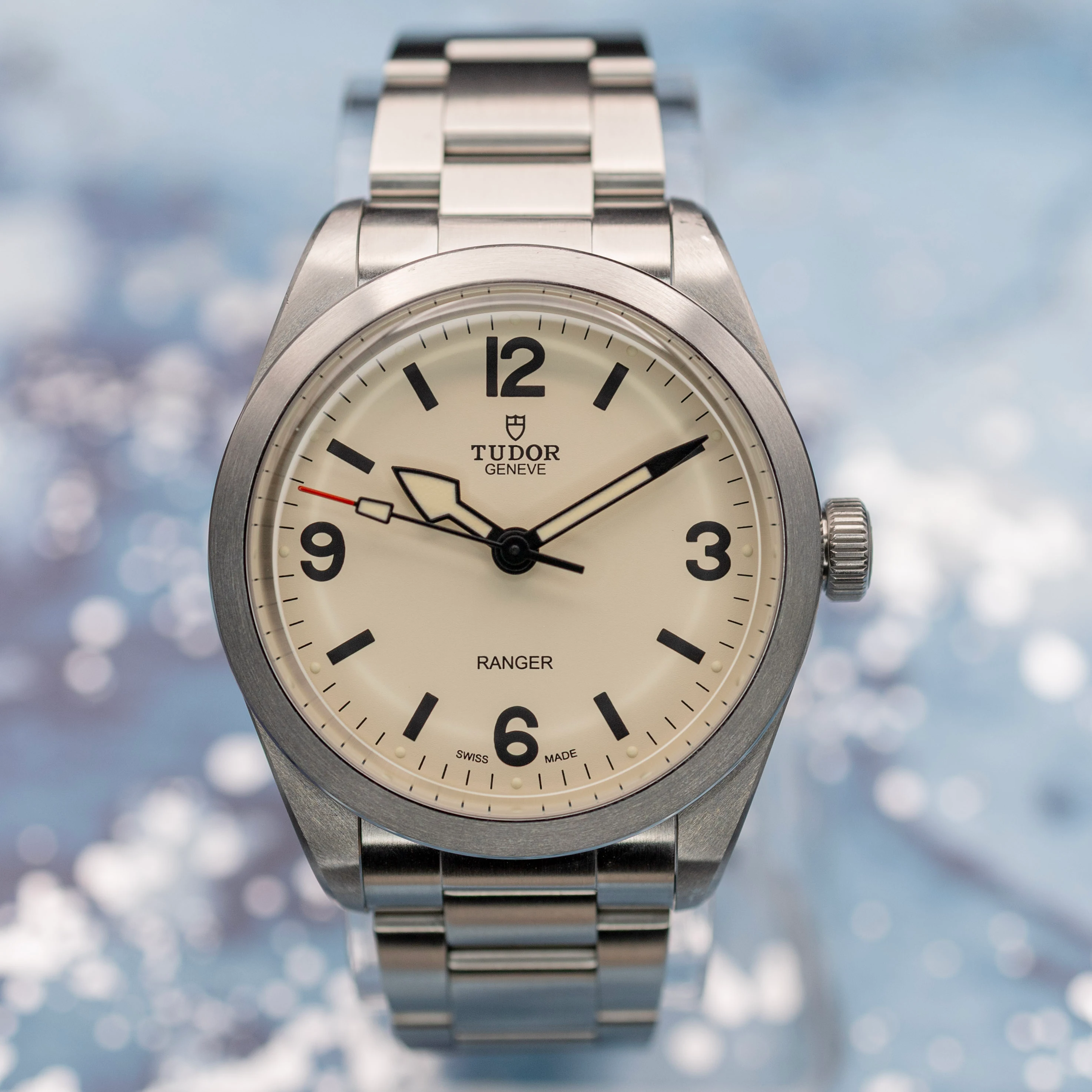 Tudor Ranger 39mm "Dune" Beige Dial Steel Bracelet