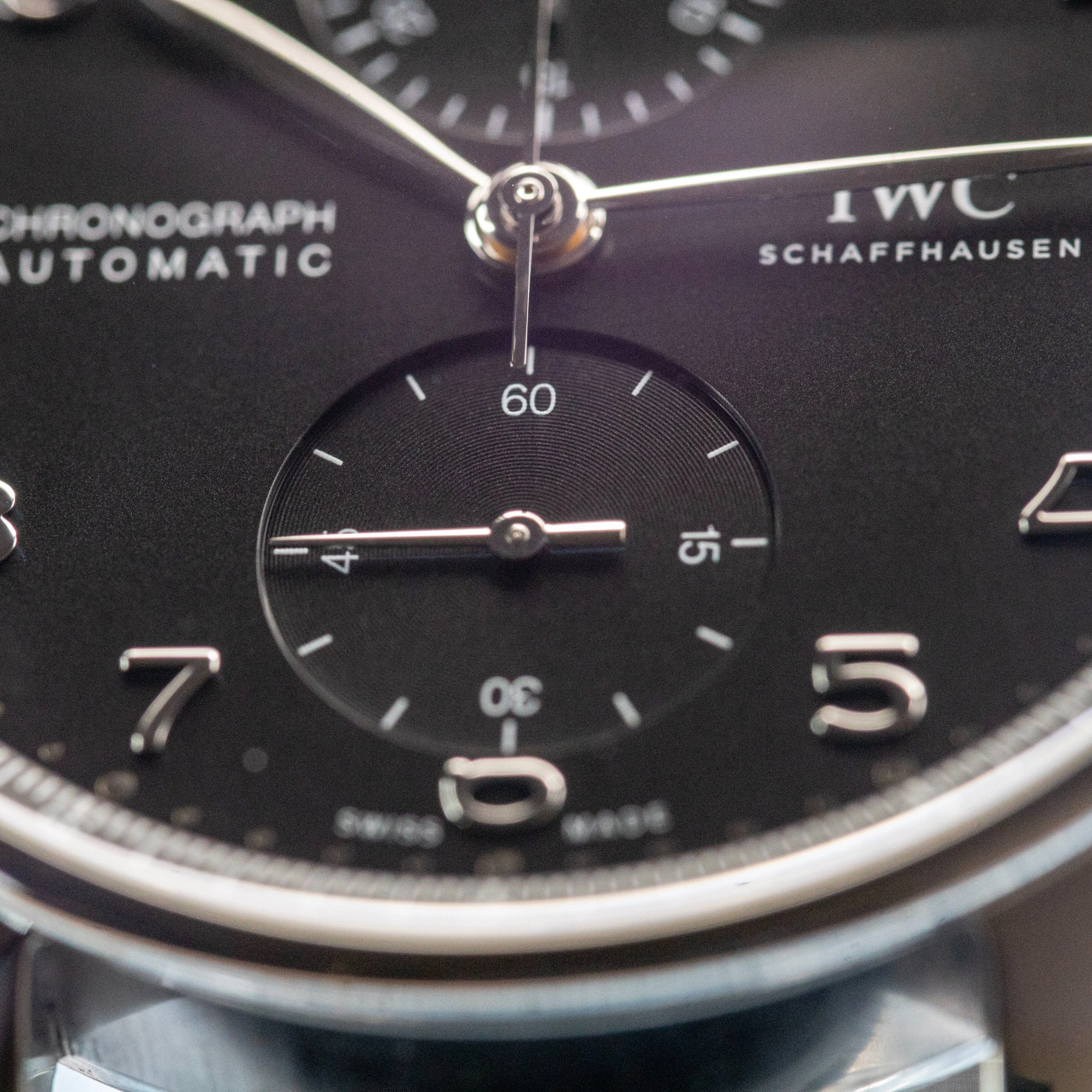 IWC Portugieser Chronograph Black Dial - Image 11