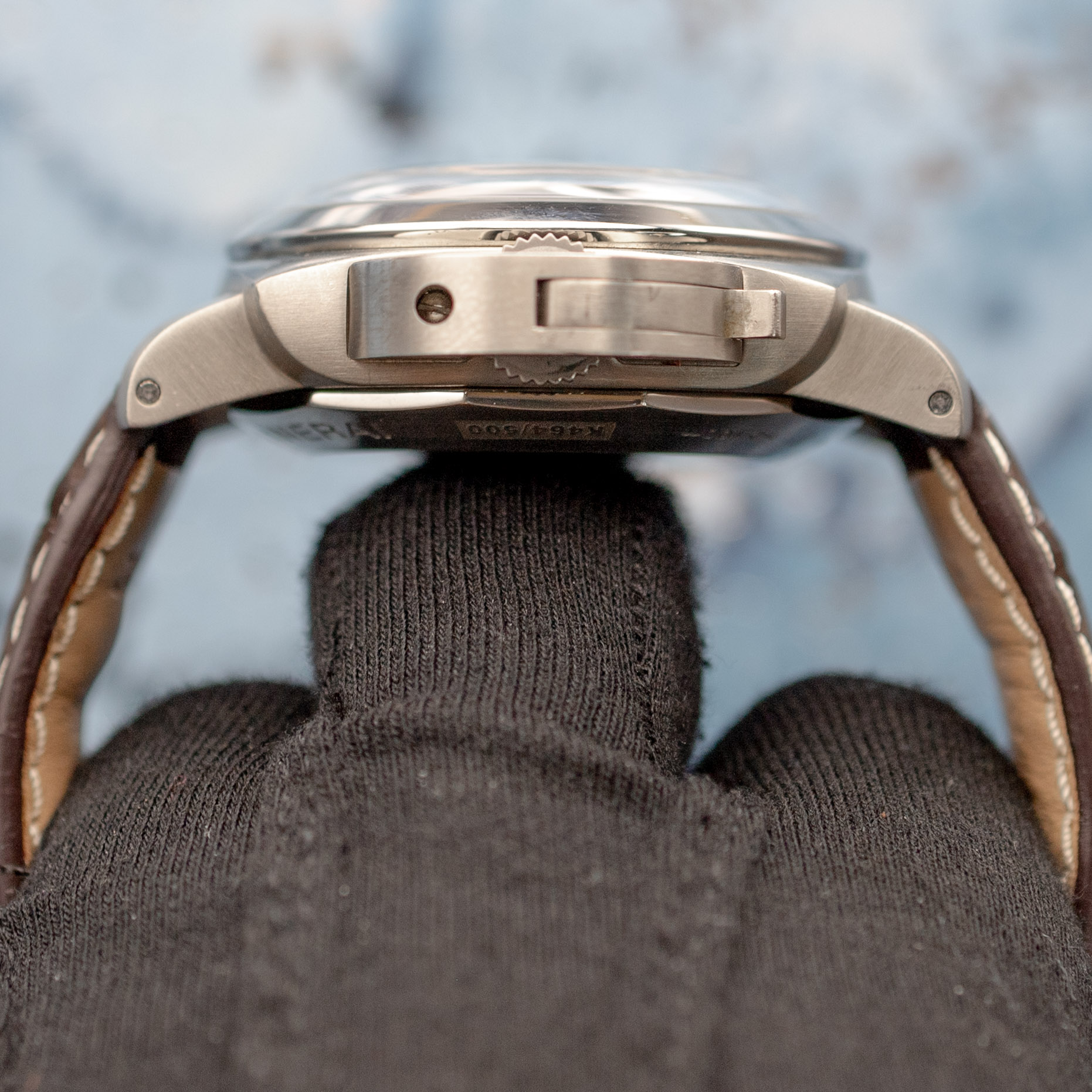 Panerai Luminor 1950 8 Days Chrono Monopulsante Tobacco Dial Titanio - Image 8