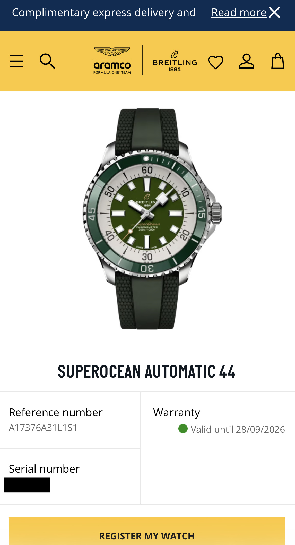 Breitling Superocean Automatic Green Dial - Image 14