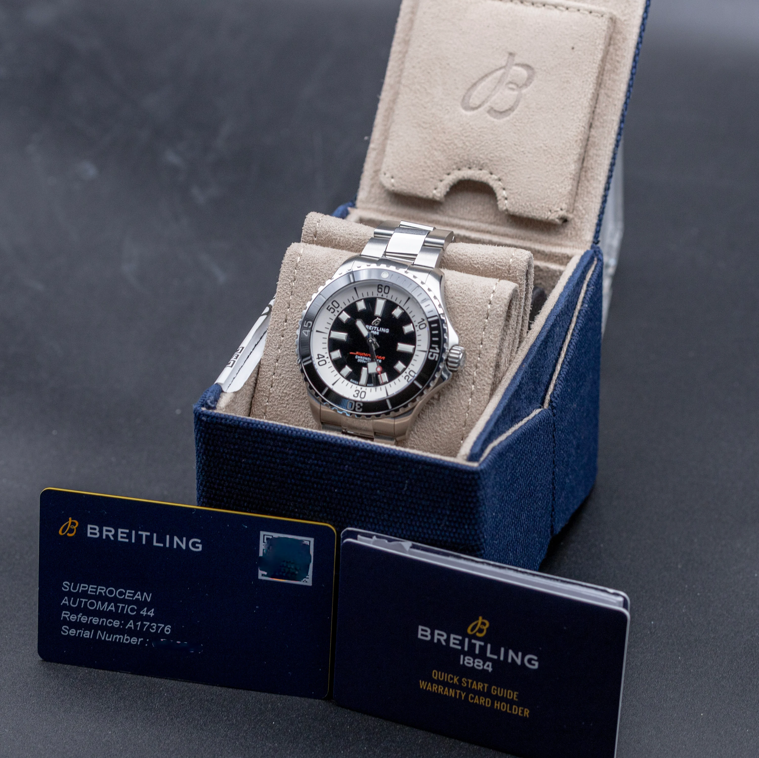 Breitling Superocean Automatic 44 Black Dial - Image 4