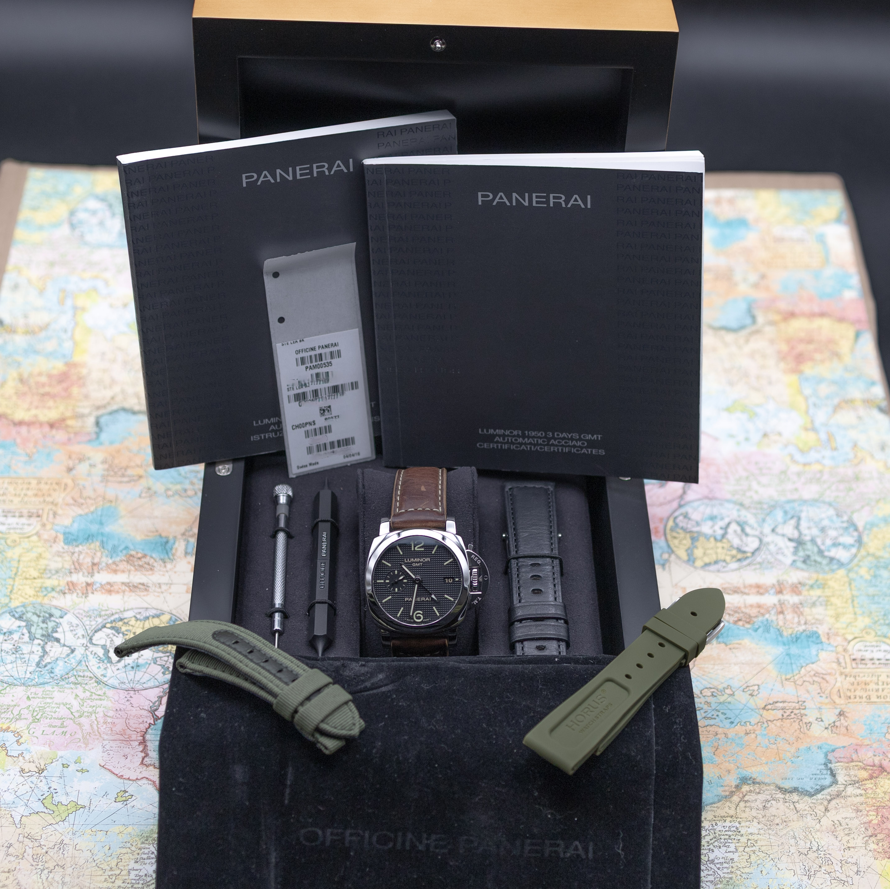 Panerai Luminor 1950 3 Days GMT Hobnail - Image 13
