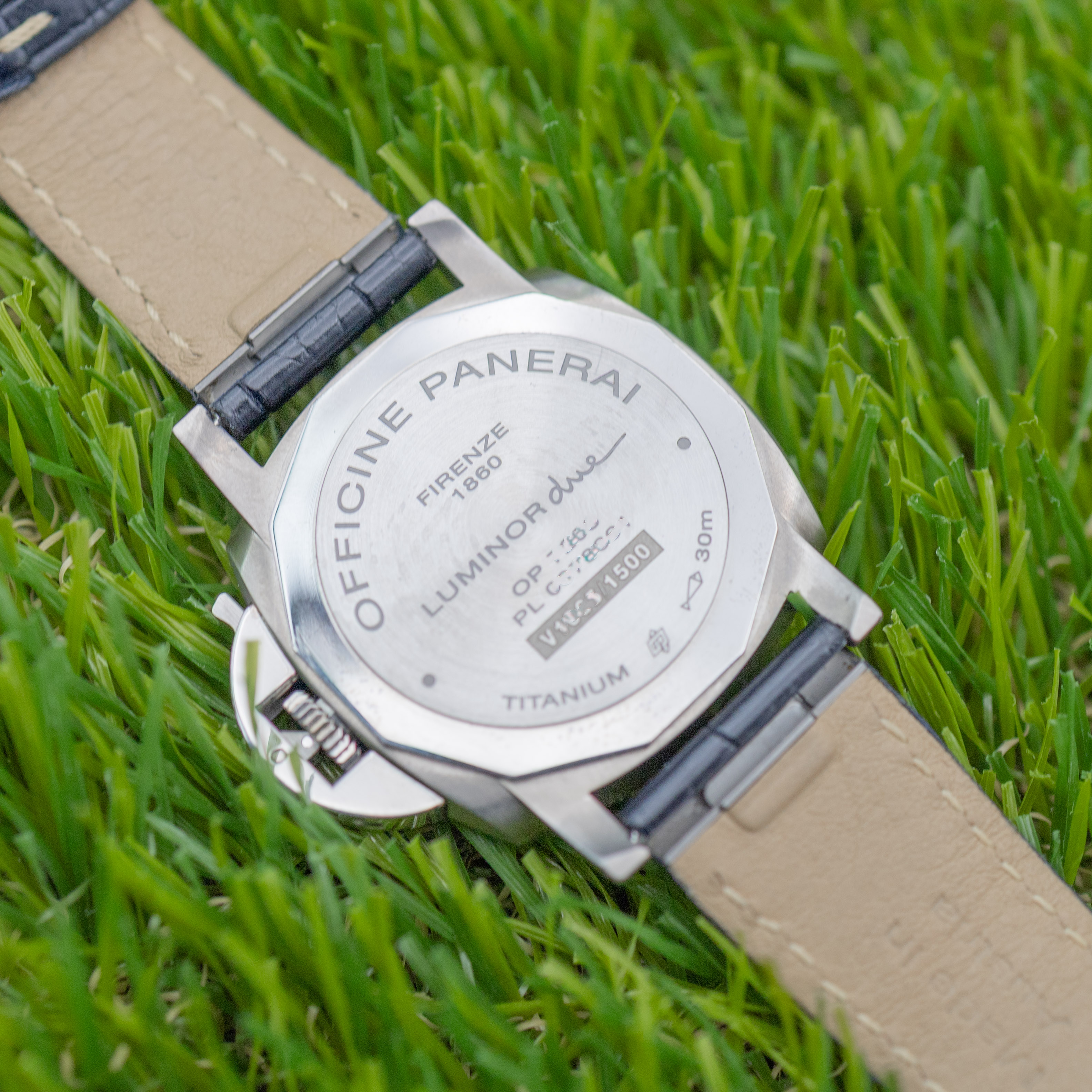 Panerai Luminor Due Titanium 38mm Blue Dial - Image 7