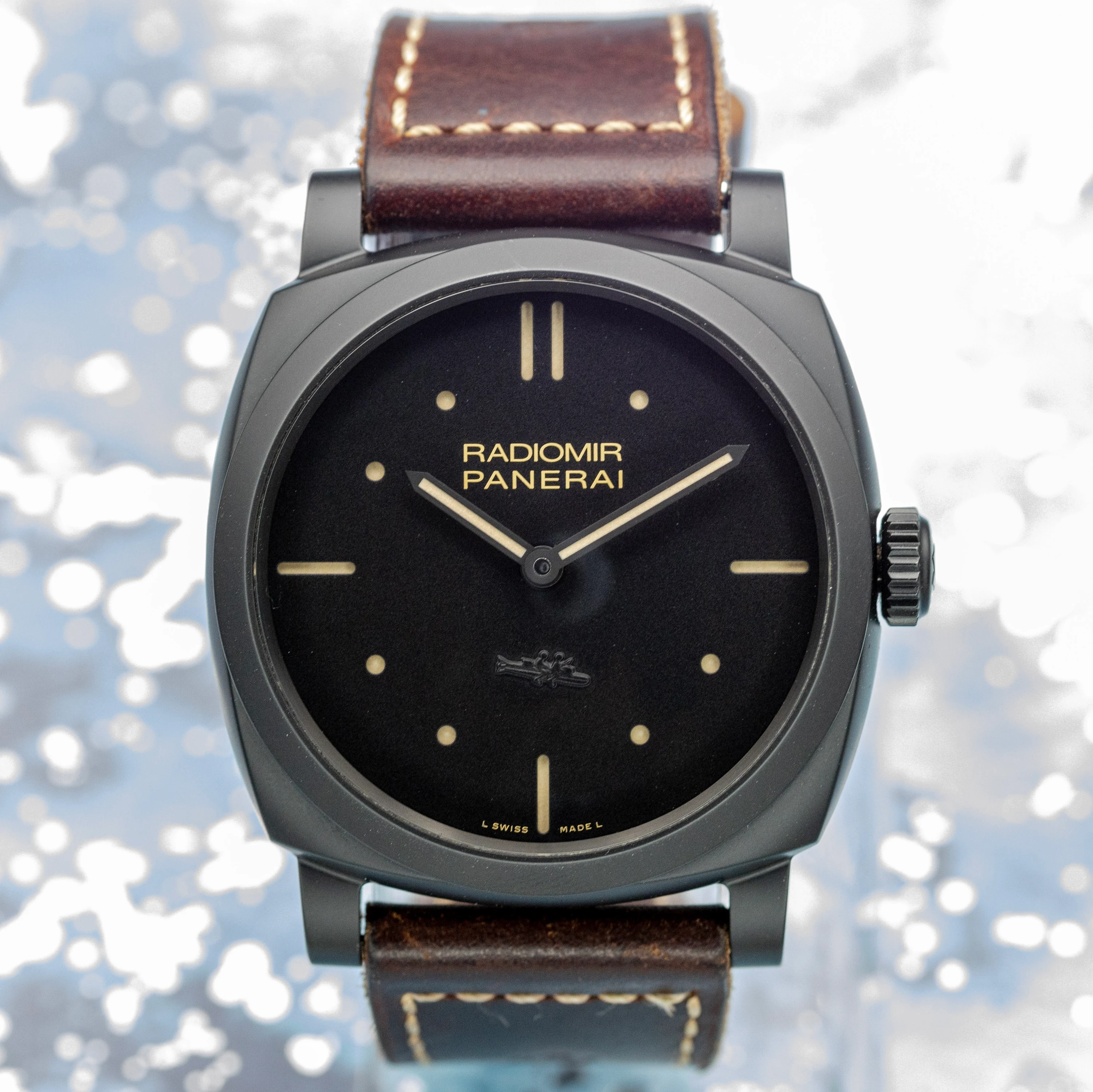 Panerai Radiomir 1940 3 Days Ceramica Black Dial Submarine