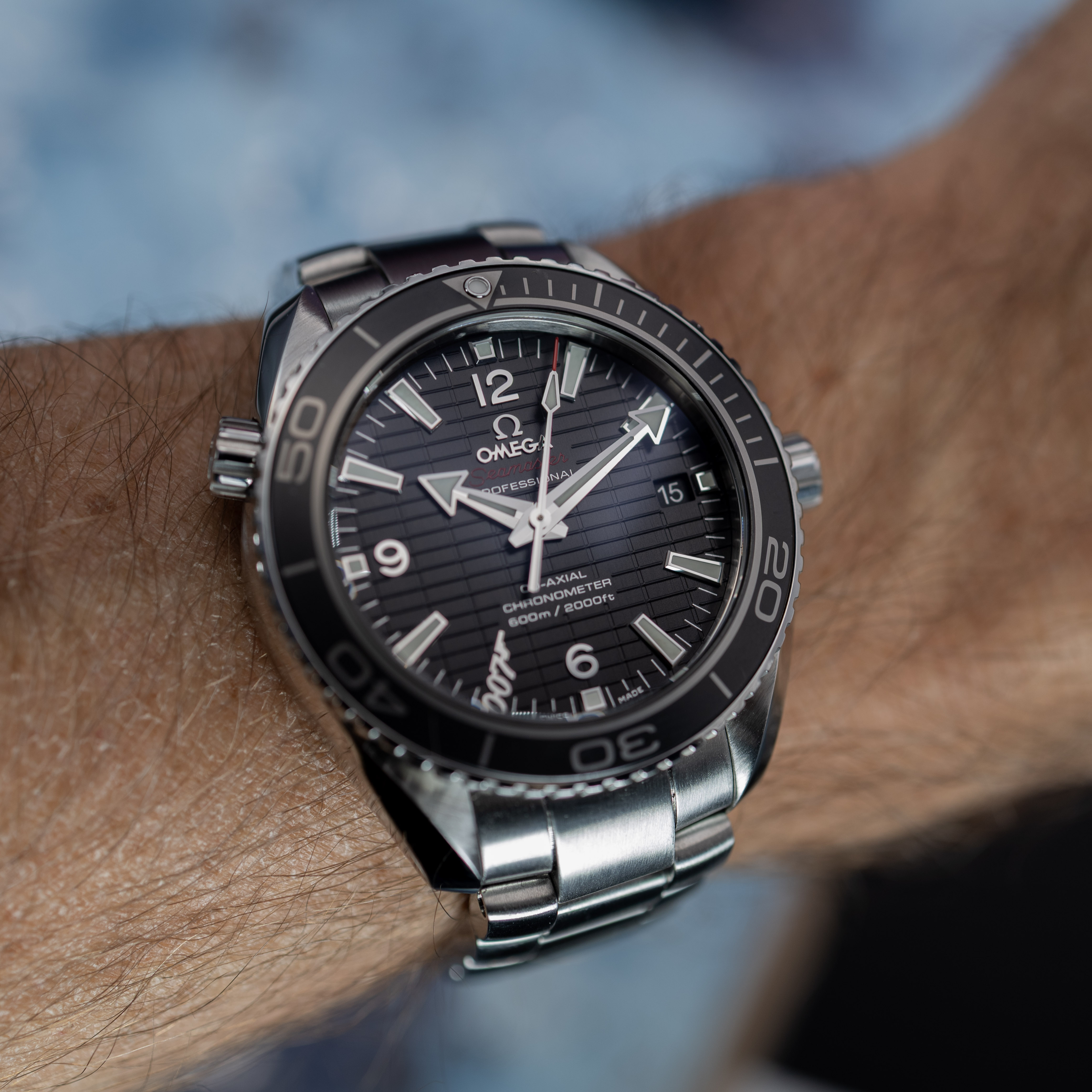 Omega Seamaster Planet Ocean 600M SKYFALL 007 Chronometer - Image 6
