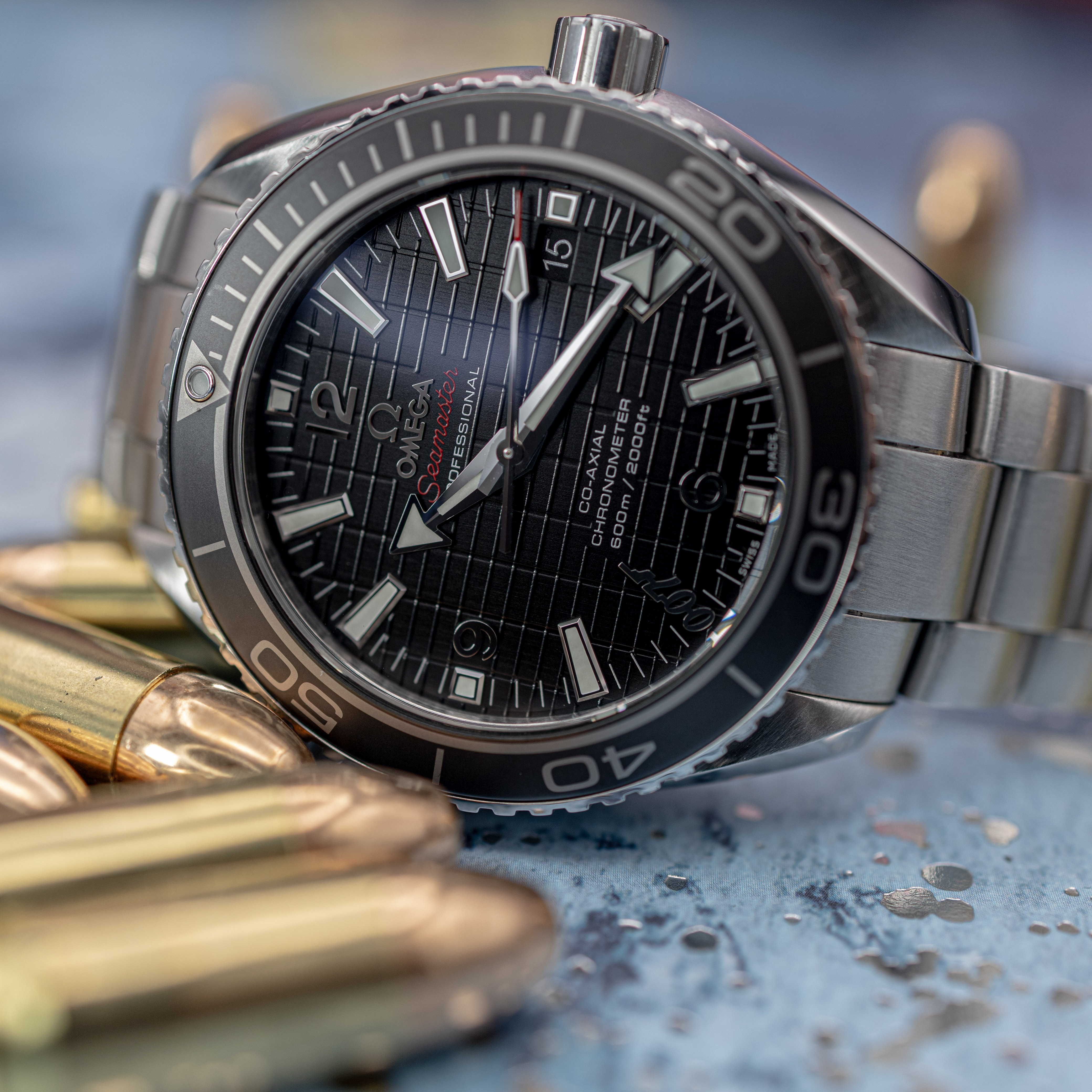 Omega Seamaster Planet Ocean 600M SKYFALL 007 Chronometer - Image 11