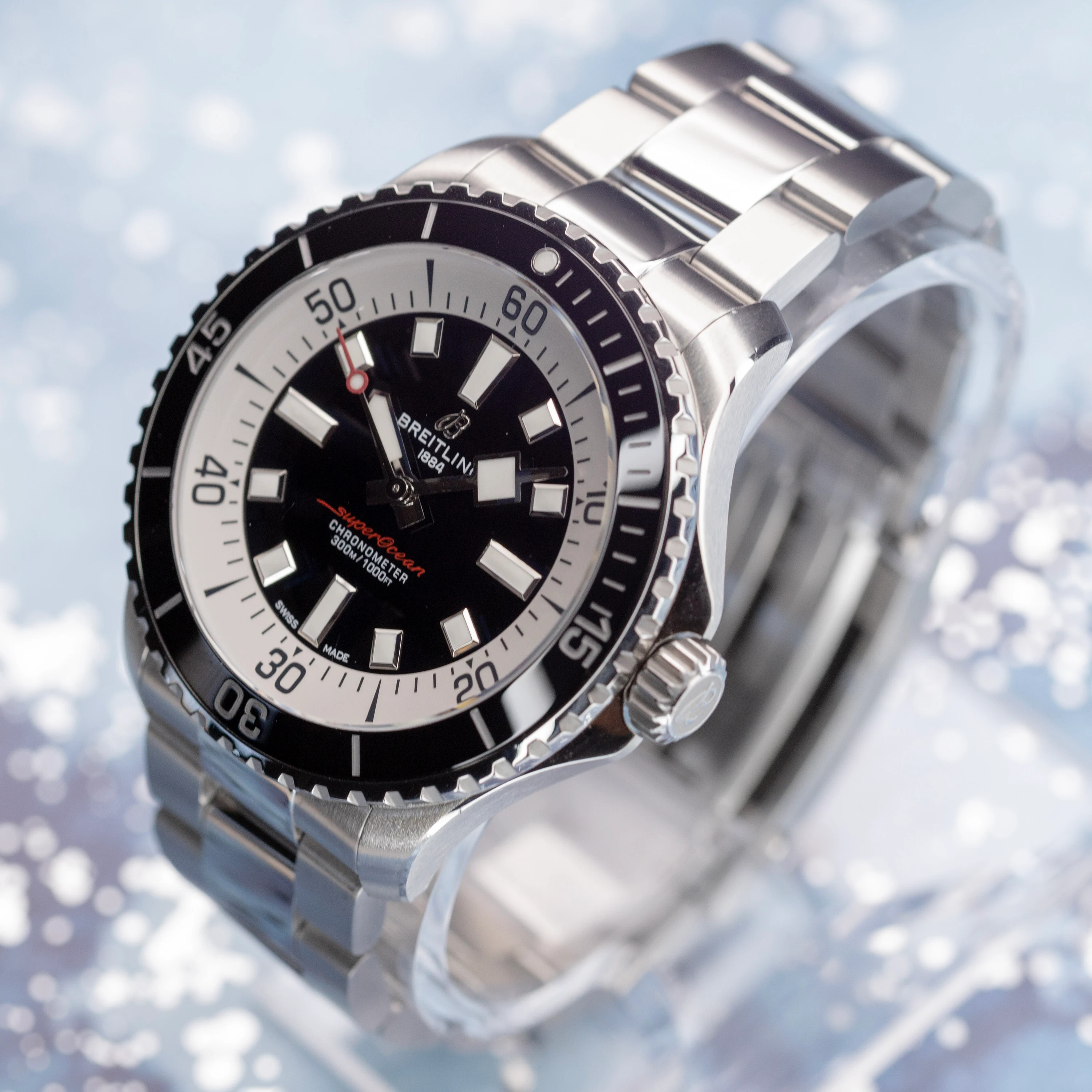 Breitling Superocean Automatic 44 Black Dial - Image 3