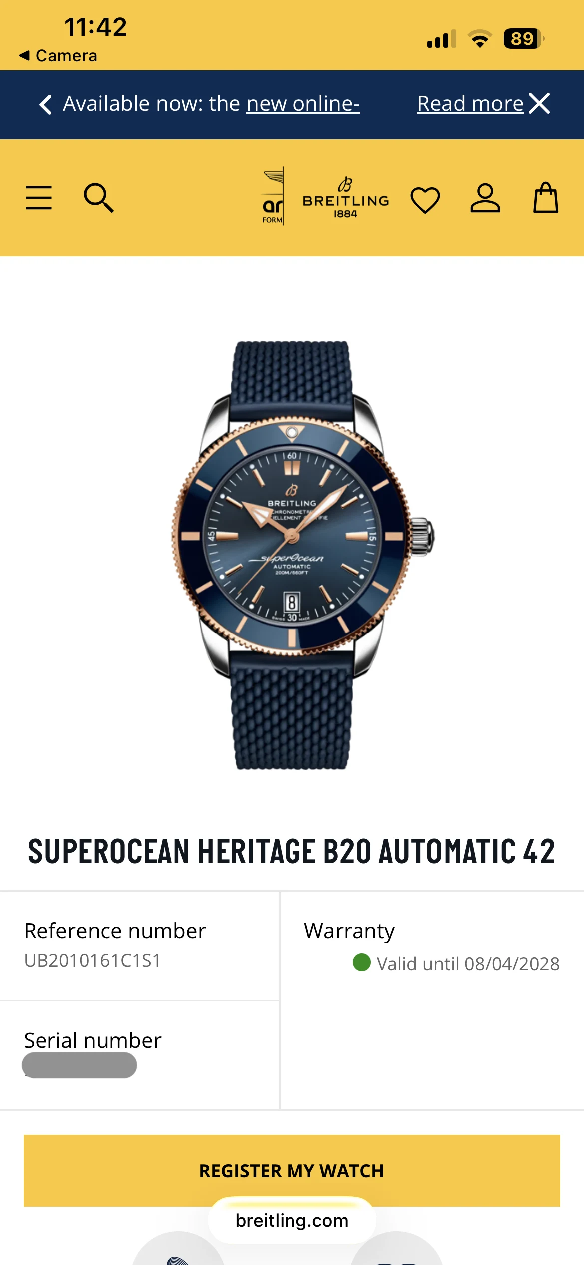 Breitling Superocean Heritage B20 Automatic 42 - Image 3