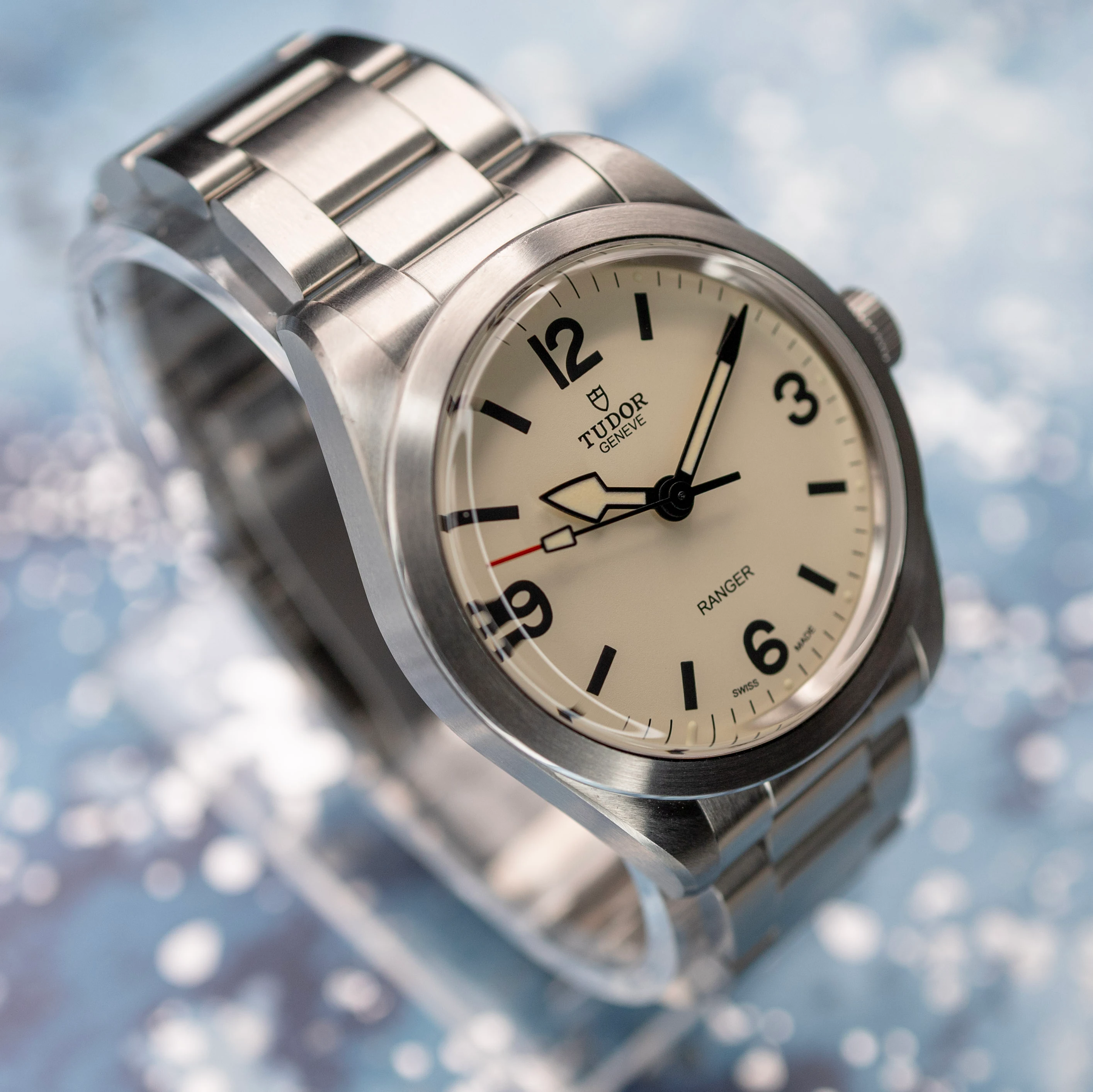 Tudor Ranger 39mm "Dune" Beige Dial Steel Bracelet - Image 5
