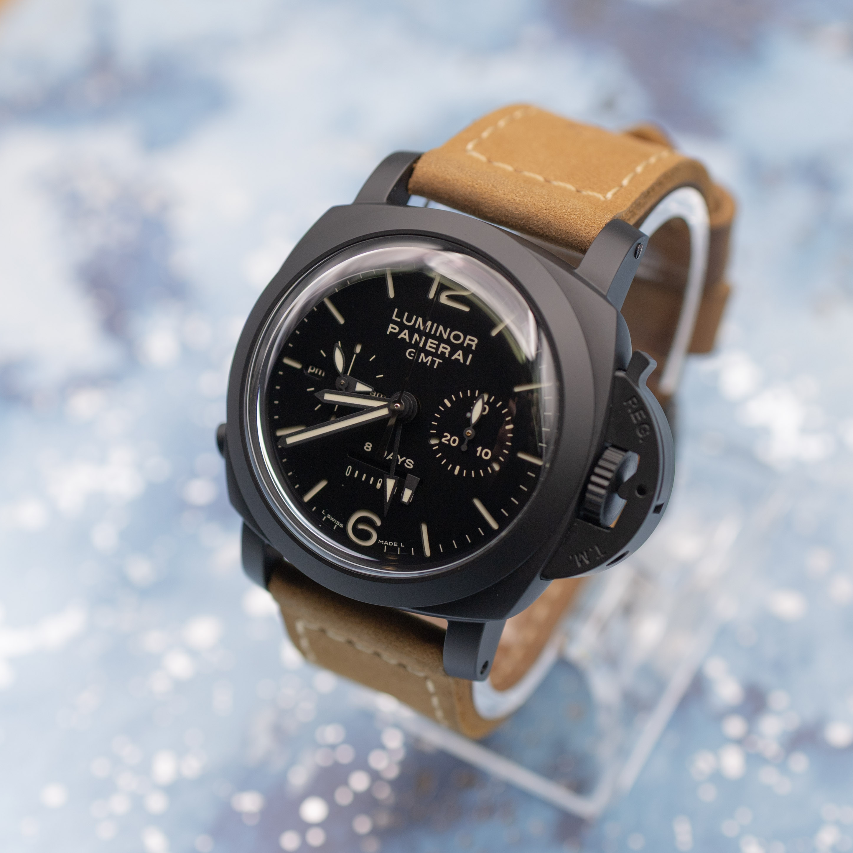 Panerai Luminor 1950 8 Days Chrono Monopulsante GMT Ceramica - Image 3