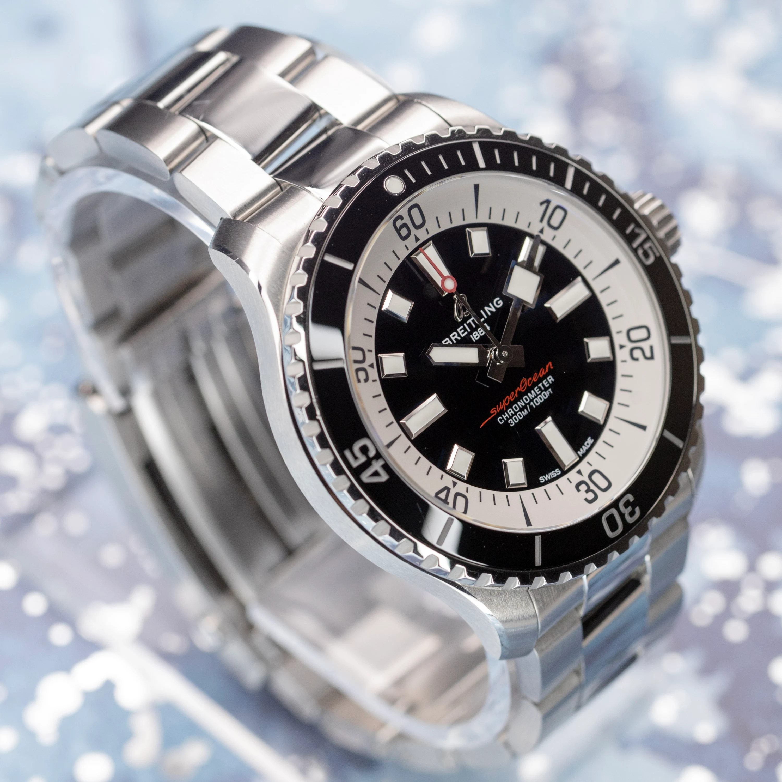 Breitling Superocean Automatic 44 Black Dial - Image 2