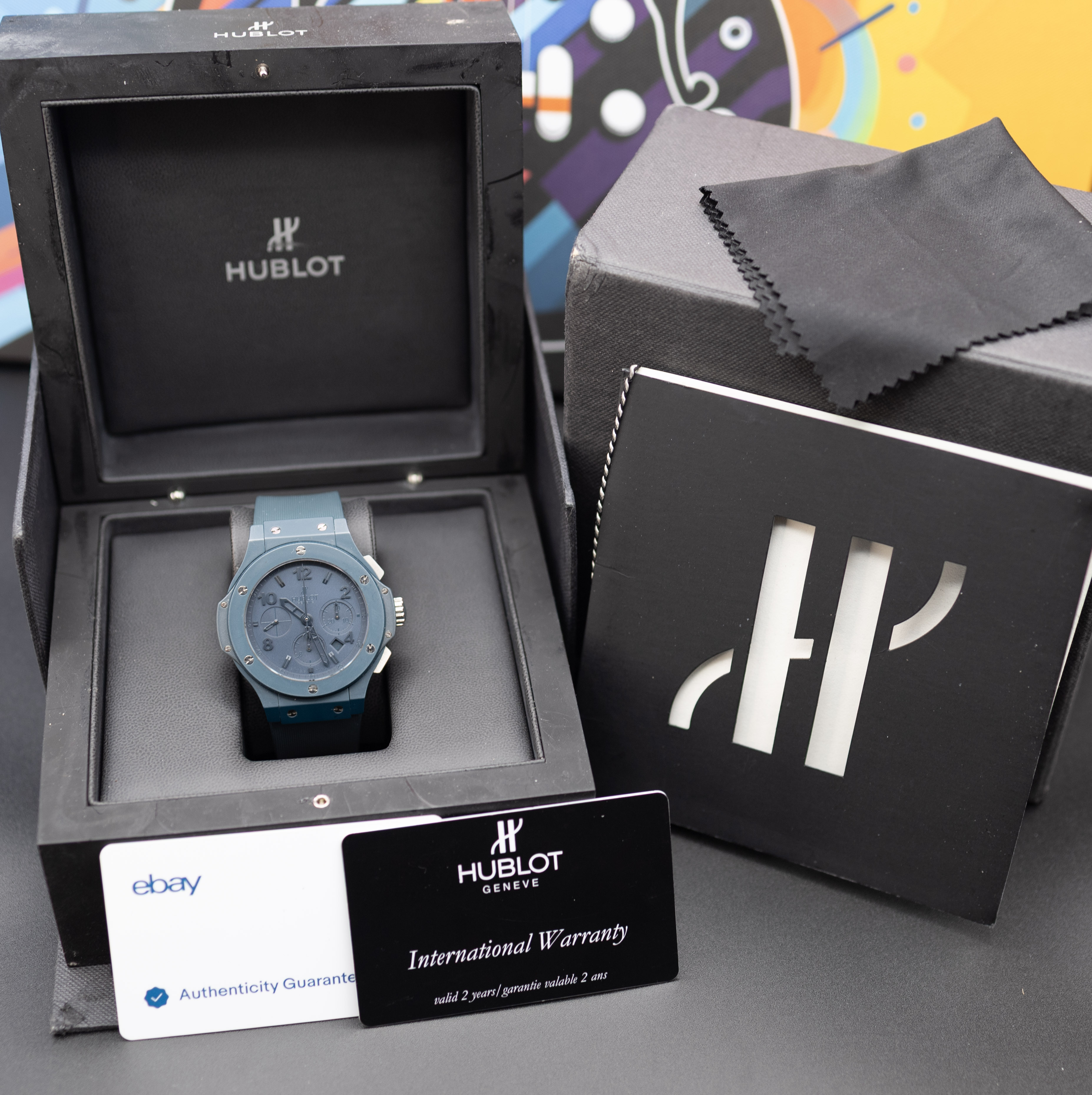 Hublot Big Bang Chronograph "All Blue" - Image 12